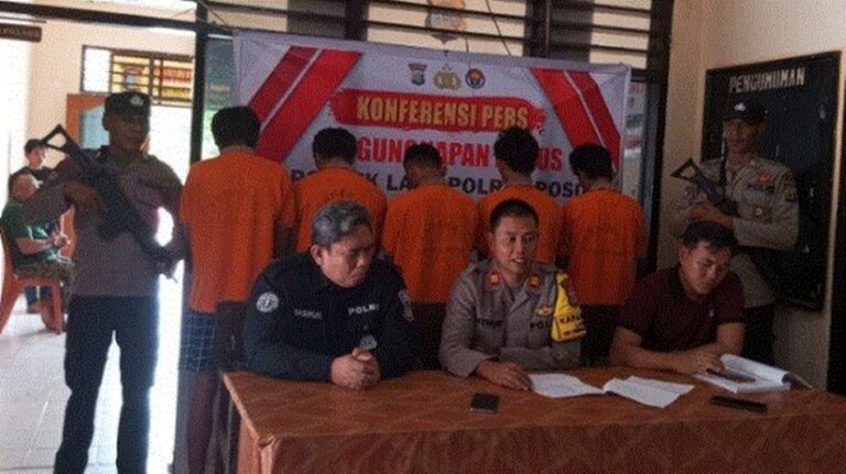 Lima Pria di Poso Curi Roda dan Glebek Traktor Sawah Terancam 7 Tahun Penjara